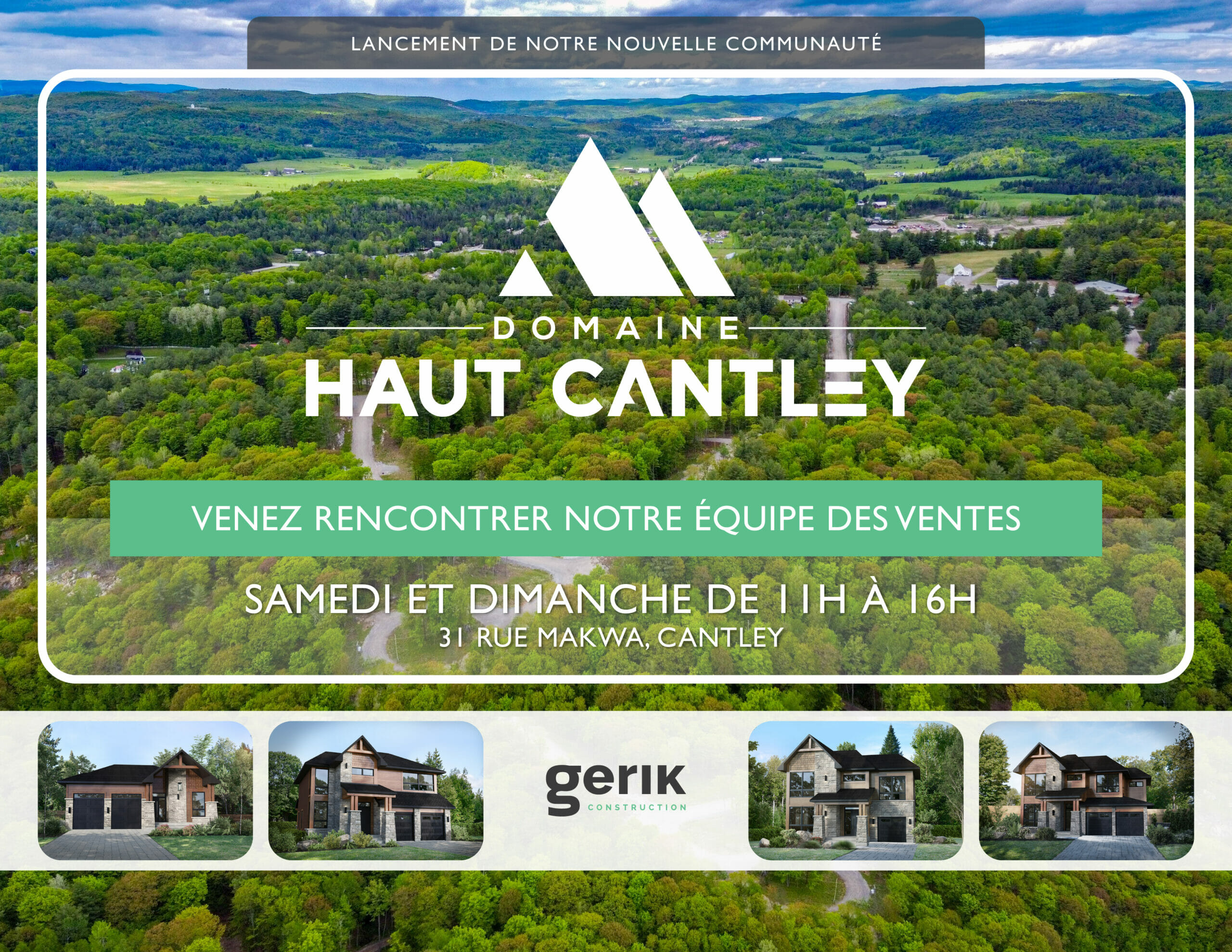 Lancement Domaine Haut Cantley