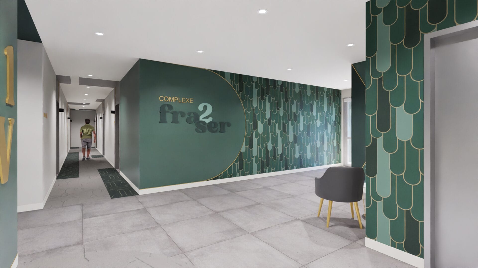 Complexe Fraser lobby