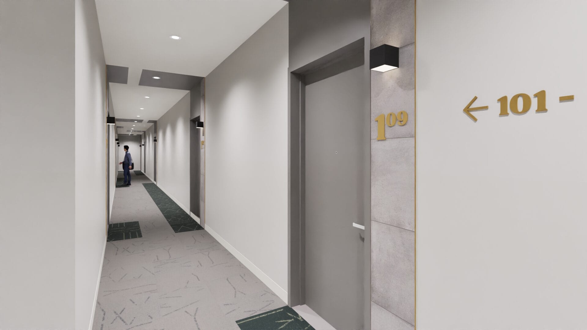 Complexe Fraser lobby